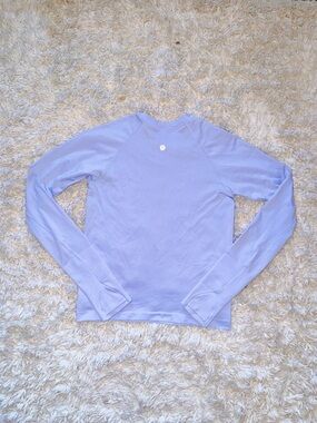Serene Blue Swiftly Tech Long Sleeve Shirt 2.0 *Race Length Lululemon